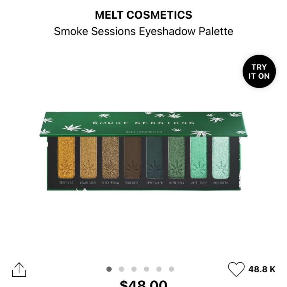 melt cosmetics eyeshadow pallete